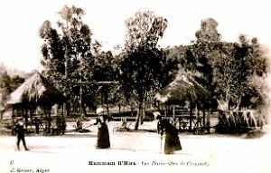 237- Hamman-R'Hira - Les bains - Jeu de croquet